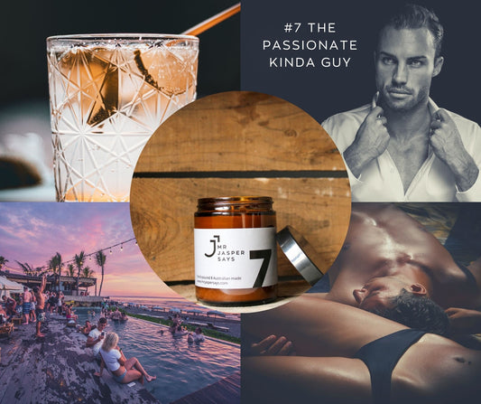 Mr Jasper Says “The Passionate Kinda Guy” Man Candle